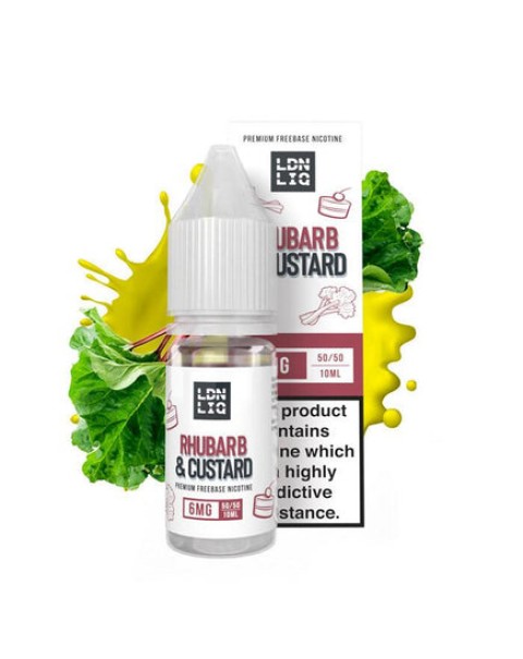 LDN LIQ Rhubarb and Custard - 10ml E-Liquid