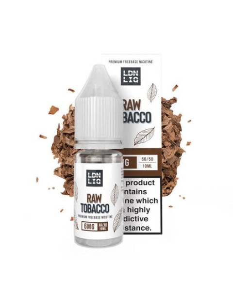 LDN LIQ Raw Tobacco - 10ml E-Liquid