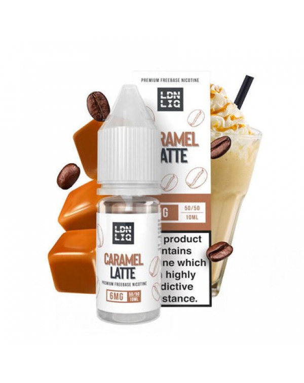 LDN LIQ Caramel Latte - 10ml E-Liquid