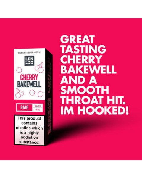 LDN LIQ Cherry Bakewell - 10ml E-Liquid