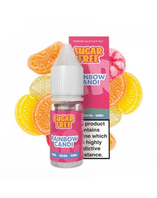 Sugar Free Rainbow Candi - 10ml Nicotine Salt E-Li...