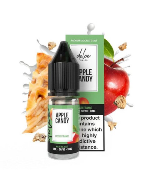 Dolce Salts Apple Candy - 10ml Nicotine Salt E-Liquid