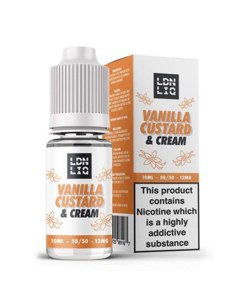 LDN LIQ Vanilla Custard & Cream 10ml E-Liquid