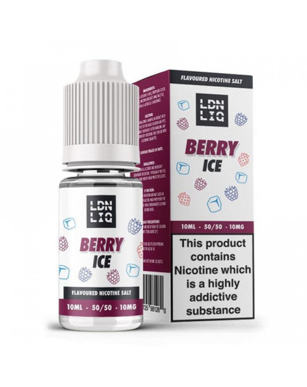 LDN LIQ Nic Salts Berry Ice 10ml E-Liquid