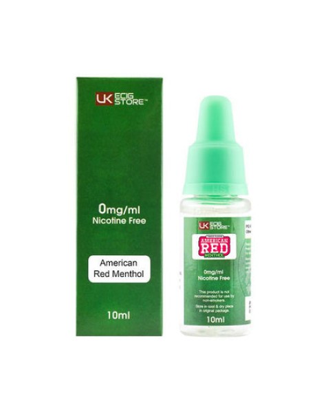 American Red Menthol E-Liquid