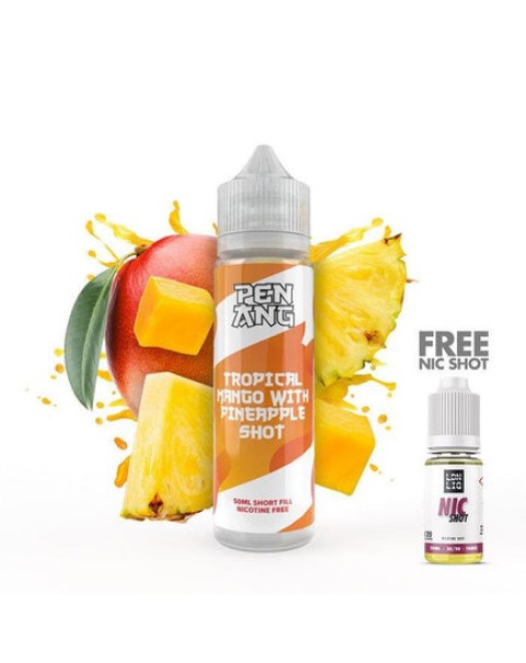 Penang - Tropical Mango with Pineapple Shot 50ml Short Fill E-Liquid
