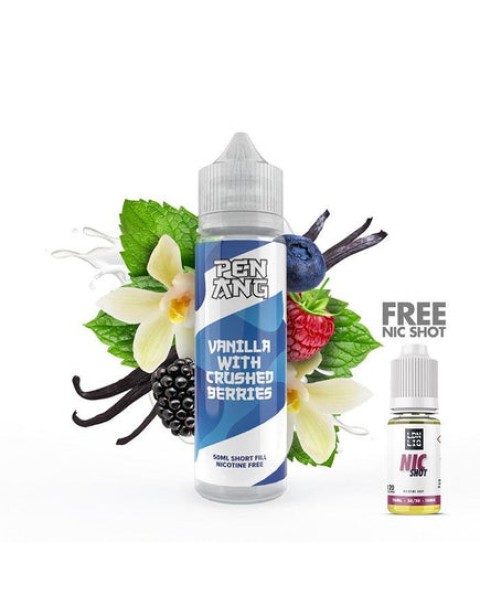 Penang - Vanilla With Crushed Berries 50ml Short Fill E-Liquid