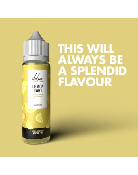 Dolce Desserts Lemon Tart 50ml Short Fill E-liquid