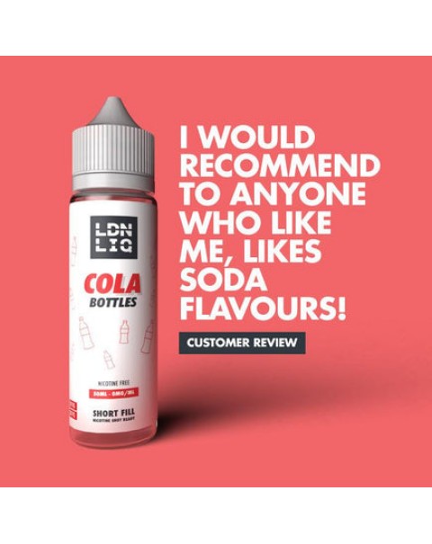 LDN LIQ Cola Bottles 50ml Short Fill E-Liquid