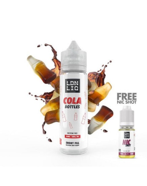 LDN LIQ Cola Bottles 50ml Short Fill E-Liquid