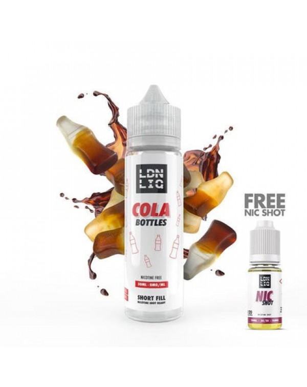 LDN LIQ Cola Bottles 50ml Short Fill E-Liquid