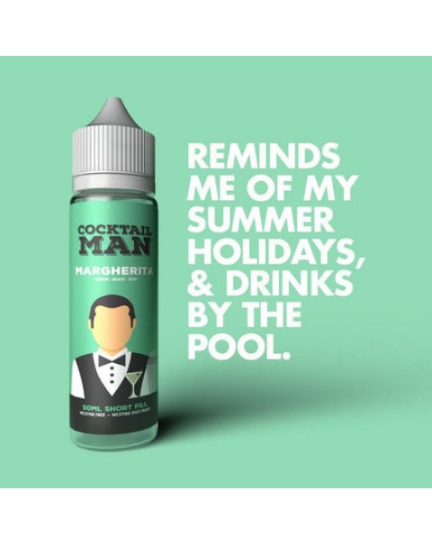 Cocktail Man Margherita 50ml Short Fill E-Liquid