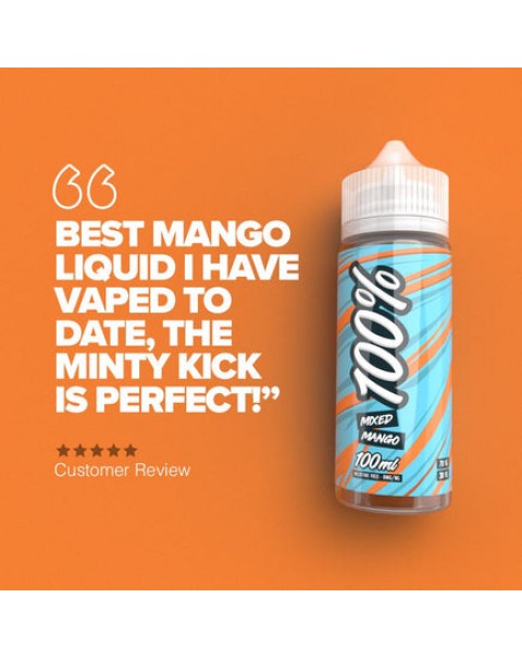 100% Mixed Mango - 100ml Short Fill E-Liquid