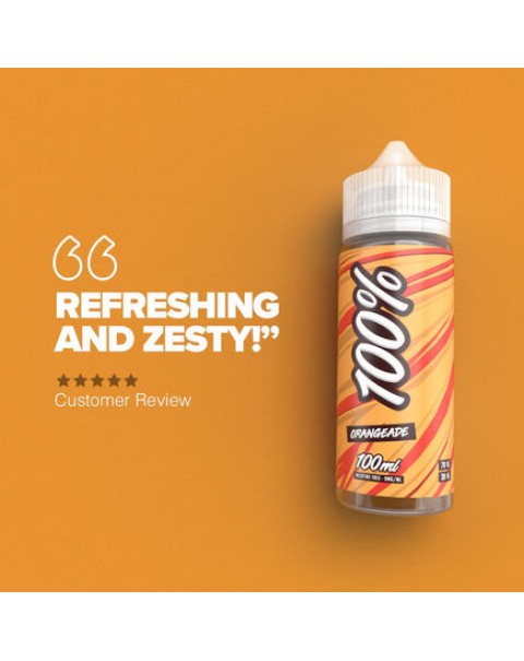 100% Orangeade - 100ml Short Fill E-Liquid