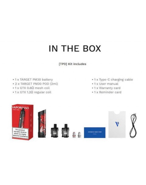 Vaporesso Target PM30 Pod Kit