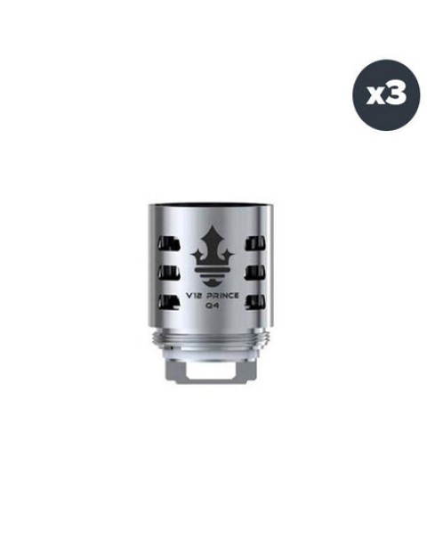 SMOK - TFV12 Prince Replacement 0.4ohm Q4 Coils - 3 Pack