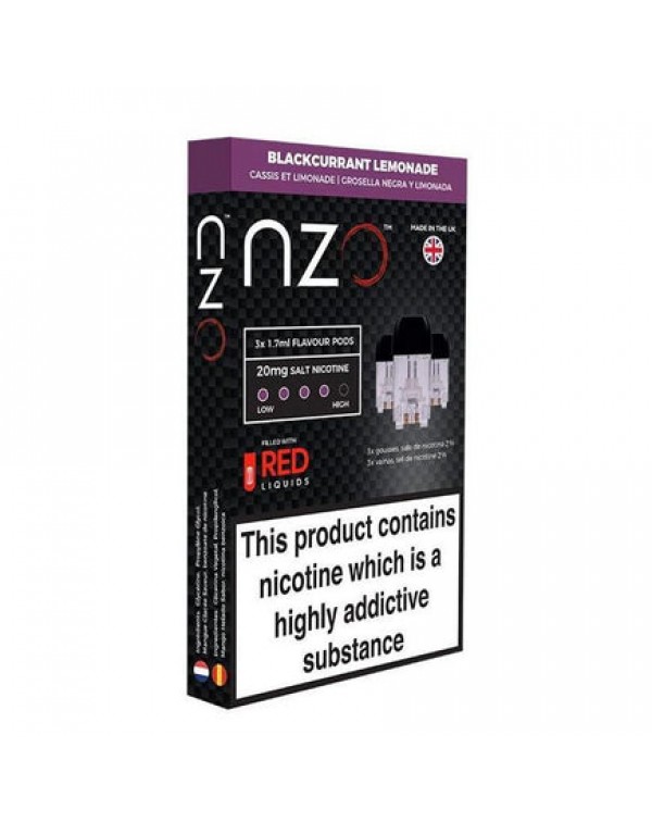 NZO Blackcurrant Lemonade Pods