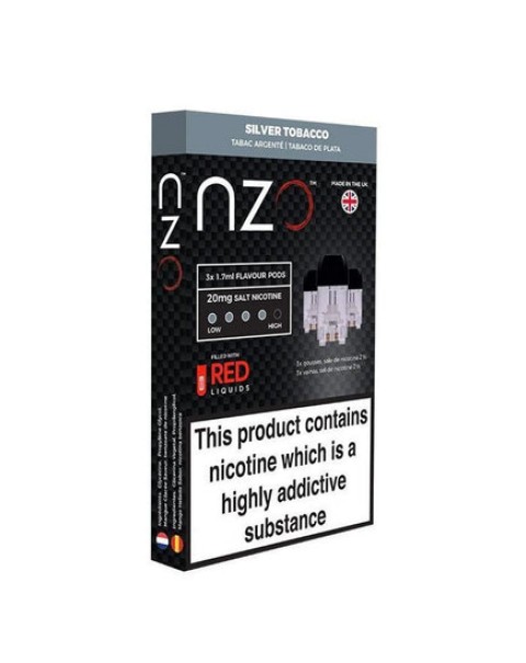 NZO Silver Tobacco Pods