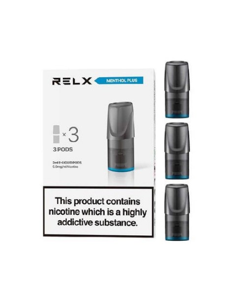 RELX Replacement 2ml Pods x 3