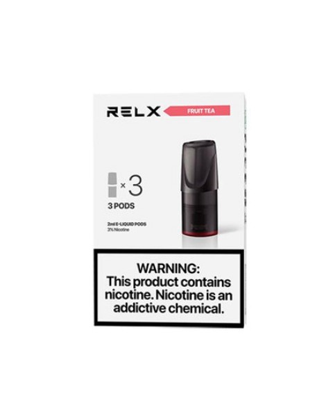 RELX Replacement 2ml Pods x 3