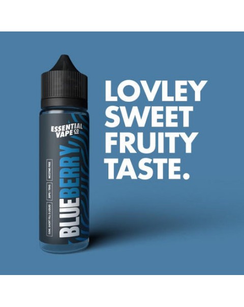 Essential Vape Co Blueberry 50ml Short Fill E-Liquid