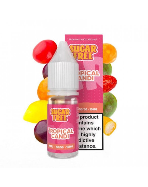 Sugar Free Tropical Candi - 10ml Nicotine Salt E-L...