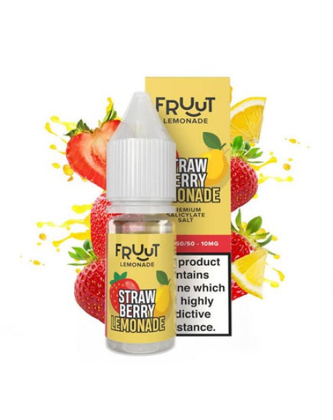 Fruut Lemonade Strawberry Lemonade - 10ml Nicotine Salt E-Liquid