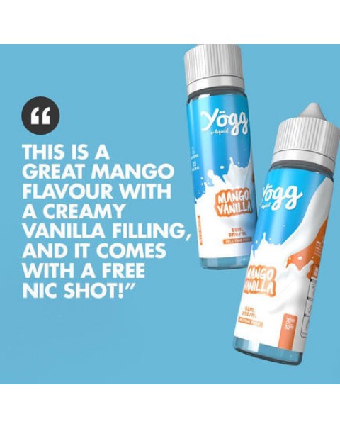 Yogg Mango Vanilla 50ml Short Fill E-Liquid