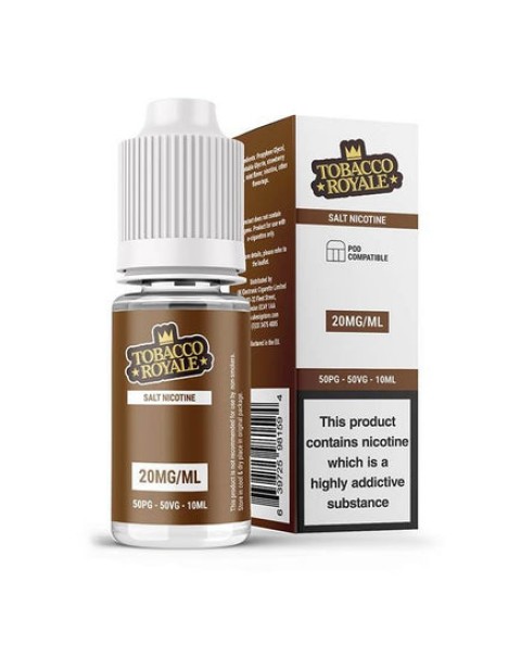 Salt Nicotine Tobacco Royale 10ml E-Liquid