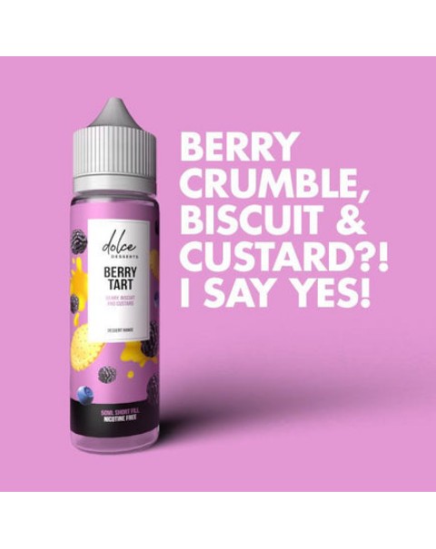 Dolce Desserts Berry Tart 50ml Short Fill E-liquid