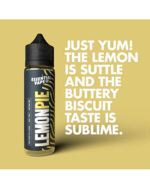 Essential Vape Co Lemon Pie 50ml Short Fill E-Liquid