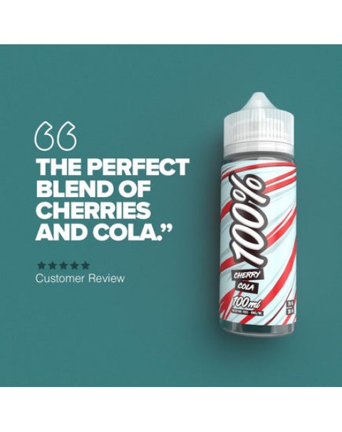 100% Cherry Cola - 100ml Short Fill E-Liquid